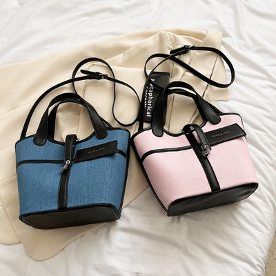 Όλες οι εποχές καλάθι crossbody τσάντα δέρμα πολυτέλεια τσάντες για τις γυναίκες