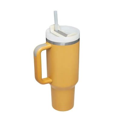 40oz Ατσάλινο Tumbler Απομονωμένη ταξιδιωτική κούπα για ζεστά και κρύα ποτά στην κίνηση