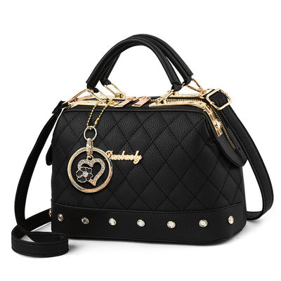 Ανίχνευση Κινήσεων CANDY Pattern Vintage Chain Crossbody Μικρές τσάντες για γυναίκες από PU δέρμα