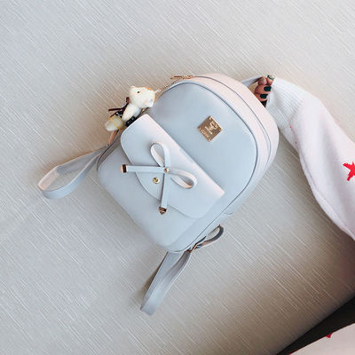 3 τεμάχια Set Bow Round Mouthpack Shoulder Bag Crossbody Purse για γυναίκες Στυλ