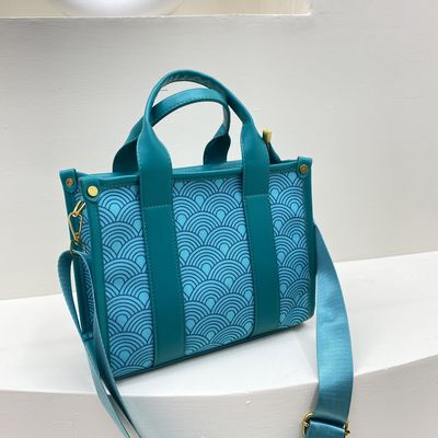 Γυναικεία παλιά τσάντα Kurt Shoulder Bag Canvas Tote Τσάντα με ευρύ ιμάντα και κλείσιμο ZIP