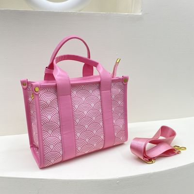Γυναικεία παλιά τσάντα Kurt Shoulder Bag Canvas Tote Τσάντα με ευρύ ιμάντα και κλείσιμο ZIP