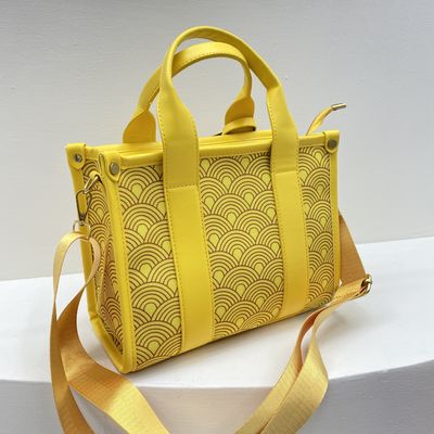 Γυναικεία παλιά τσάντα Kurt Shoulder Bag Canvas Tote Τσάντα με ευρύ ιμάντα και κλείσιμο ZIP