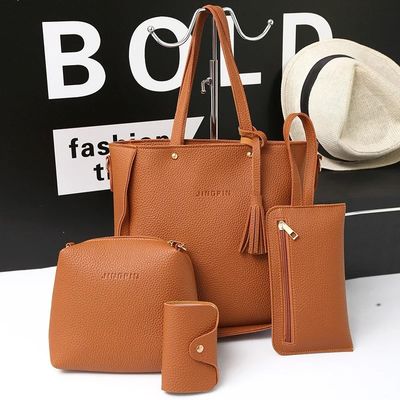 Εθνικό στυλ Unisex PU δερμάτινη crossbody τσάντα με μεγάλη χωρητικότητα και μοτίβο Lychee