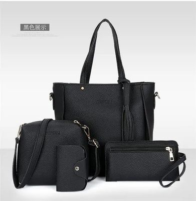 Εθνικό στυλ Unisex PU δερμάτινη crossbody τσάντα με μεγάλη χωρητικότητα και μοτίβο Lychee