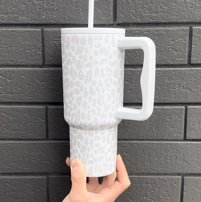 Προσαρμοσμένη περιπέτεια 40oz ατσάλινο tumbler με διπλή μόνωση τοίχου και λαβή