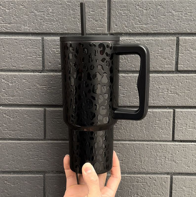 Προσαρμοσμένη περιπέτεια 40oz ατσάλινο tumbler με διπλή μόνωση τοίχου και λαβή
