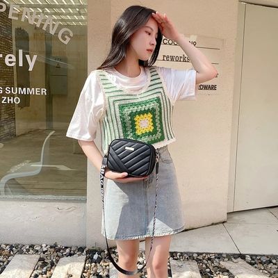 2024 CHIEN Fashion Μικρή κλασική PU ρυθμιζόμενη τσάντα Crossbody Ανερόπλεα OEM Custom Κυρίες