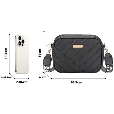 2024 CHIEN Fashion Μικρή κλασική PU ρυθμιζόμενη τσάντα Crossbody Ανερόπλεα OEM Custom Κυρίες