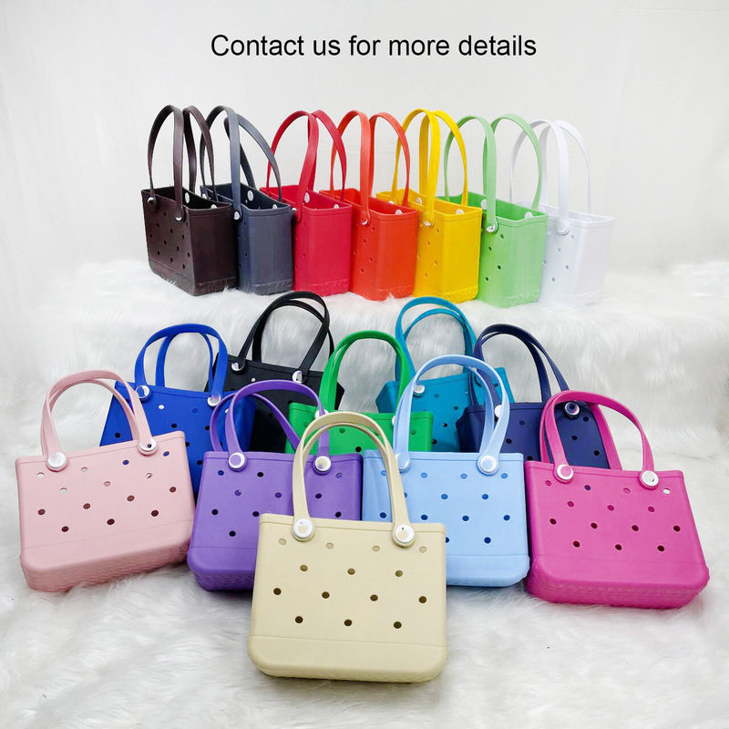 Soft Bag Fashion Style Τρέντυ Νίτσα Messenger EVA Τρύπα Κούφια Τσάντα παραλίας για παιδιά